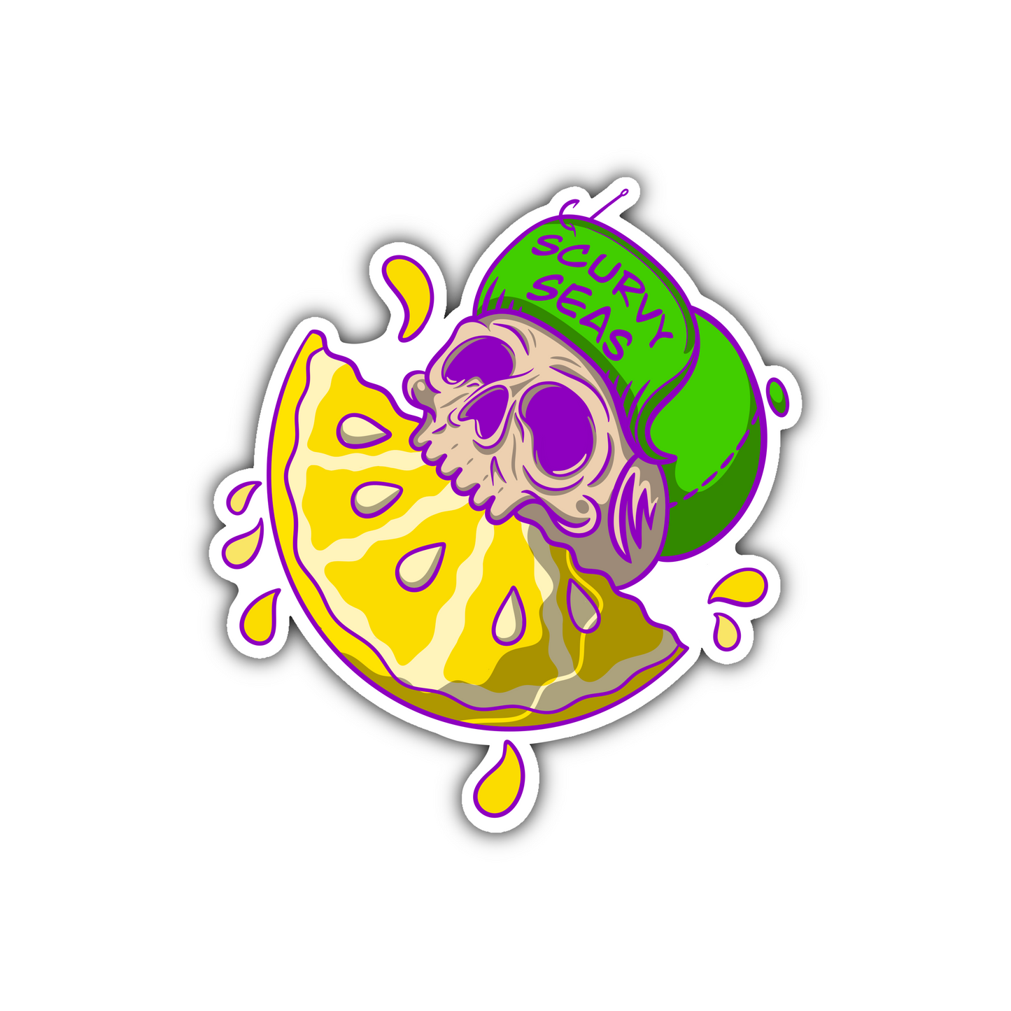 Scurvy Seas Stickers